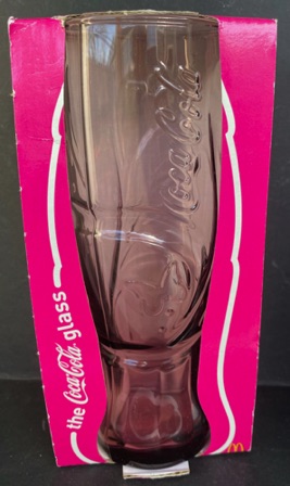 307008-2 € 4,00 coca cola glas MAc donalds vlinder kleur rose.jpeg